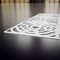 Ekena Millwork Large Edinburg Decorative Fretwork Wall Panels in Architectural PVC, 23 3/8"W x 23 3/8"H x 3/8"T WALP24X24EBG - alternate 4